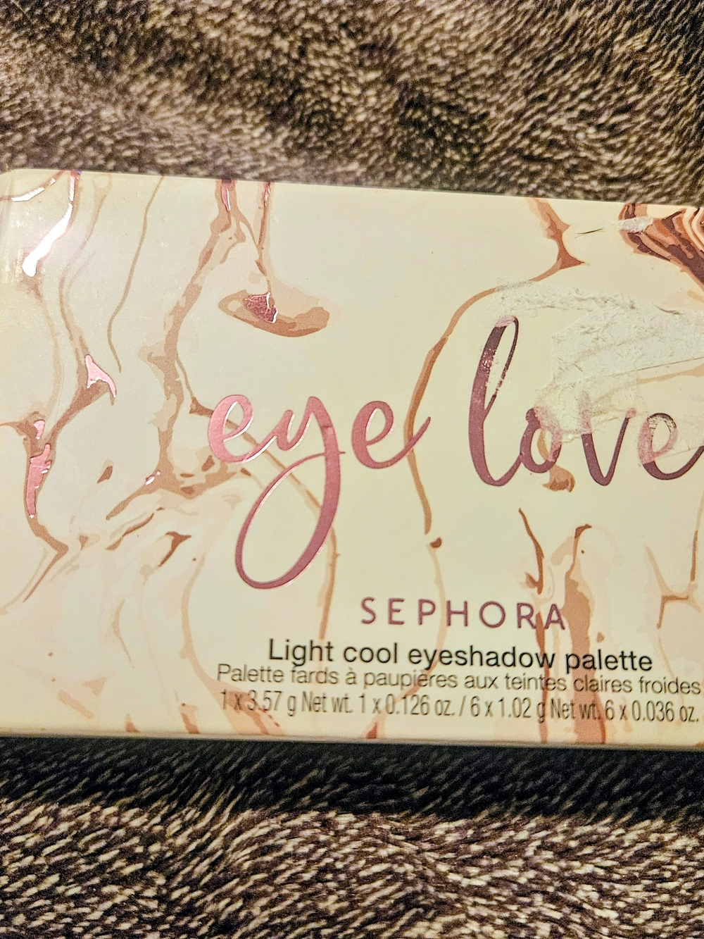 Sephora Eye Love Light Cool Eyeshadow Palette - NWT